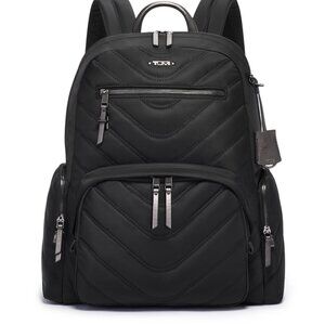 Tumi Carson Backpack Voyageur Black Quilted